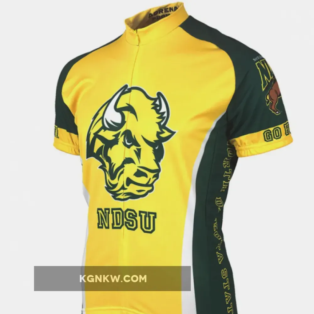 NCAA North Dakota State University NDSU Bison Cycling Jerseys