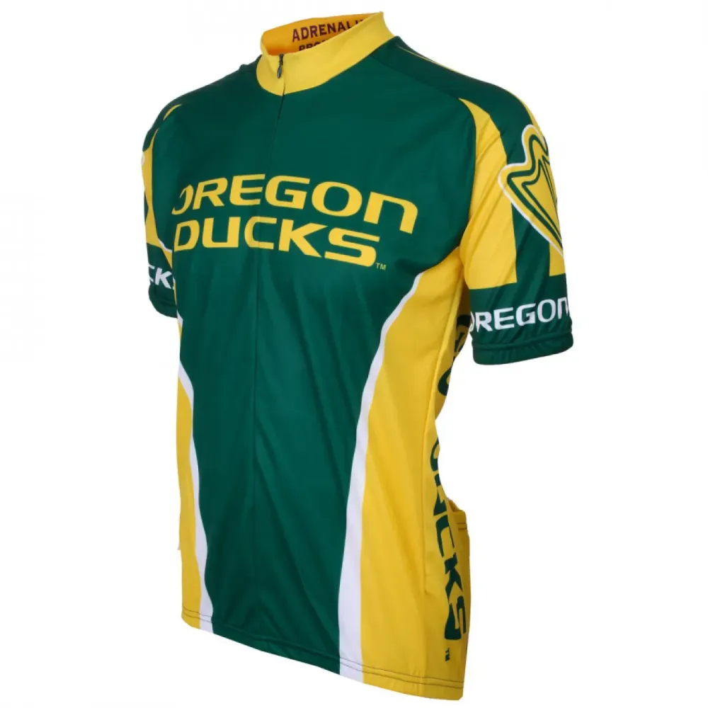 NCAA UO, U of O University of Oregon Ducks Cycling Jerseys