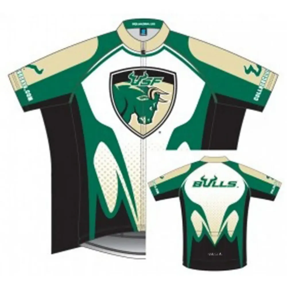 NCAA USF University of South Florida Bulls Cycling Jerseys