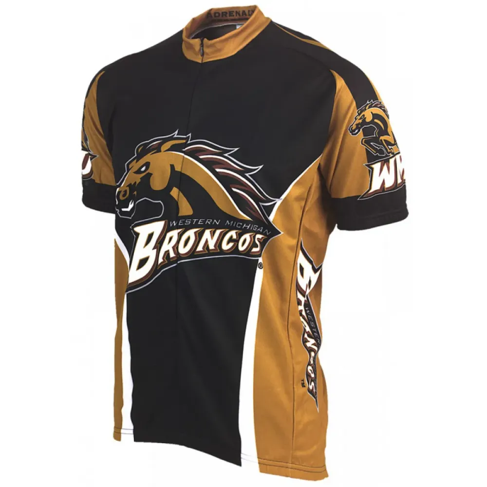 NCAA WMU Western Michigan University Broncos Cycling Jerseys