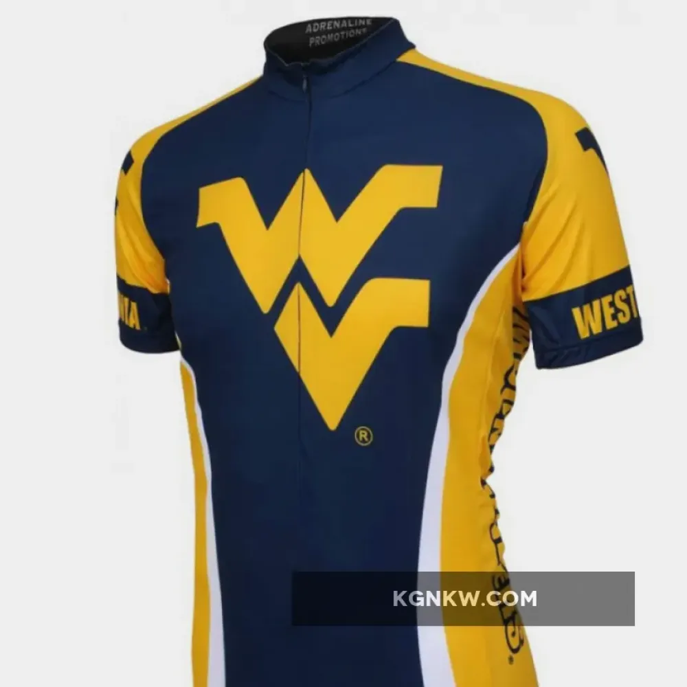 NCAA WVU West Virginia University Mountaineers Cycling Jerseys