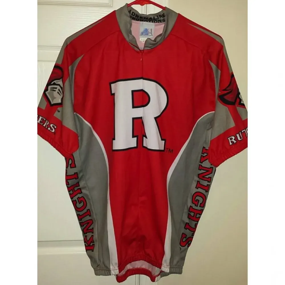 Rutgers Scarlet Knights Short Sleeve Cycling Jerseys