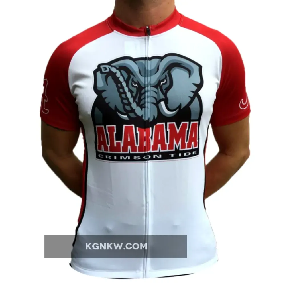 NCAA UA University of Alabama Crimson Tide NCAA Cycling Jerseys