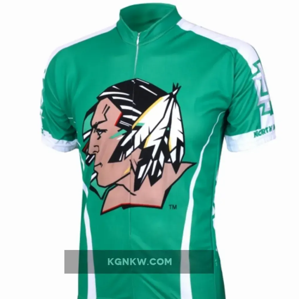 NCAA UND University of North Dakota Fighting Hawks Sioux Cycling Jerseys