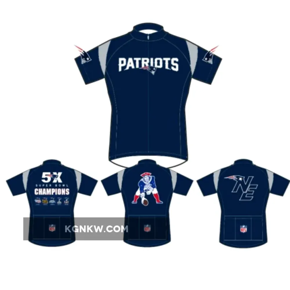 NFL new england patriots short sleeve cycling jerseys