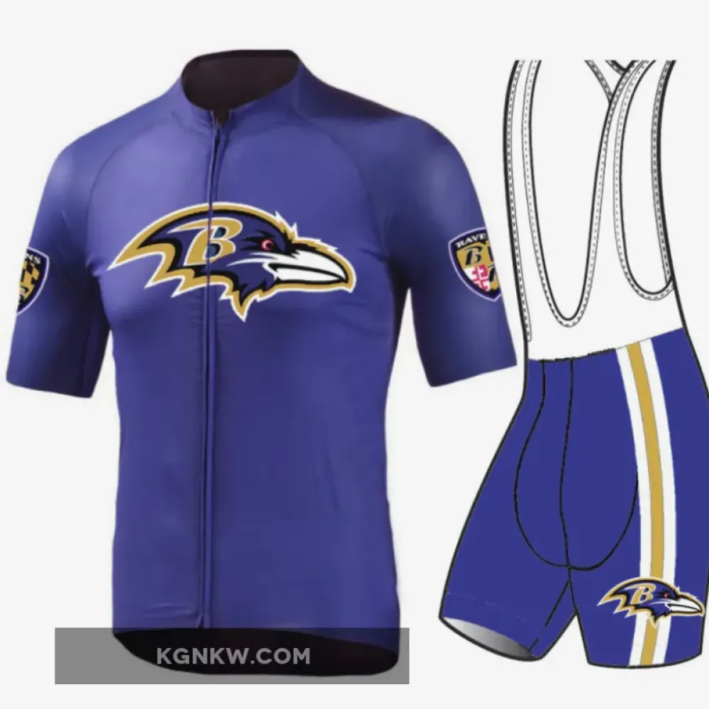 NFL Baltimore Ravens Cycling Jersey