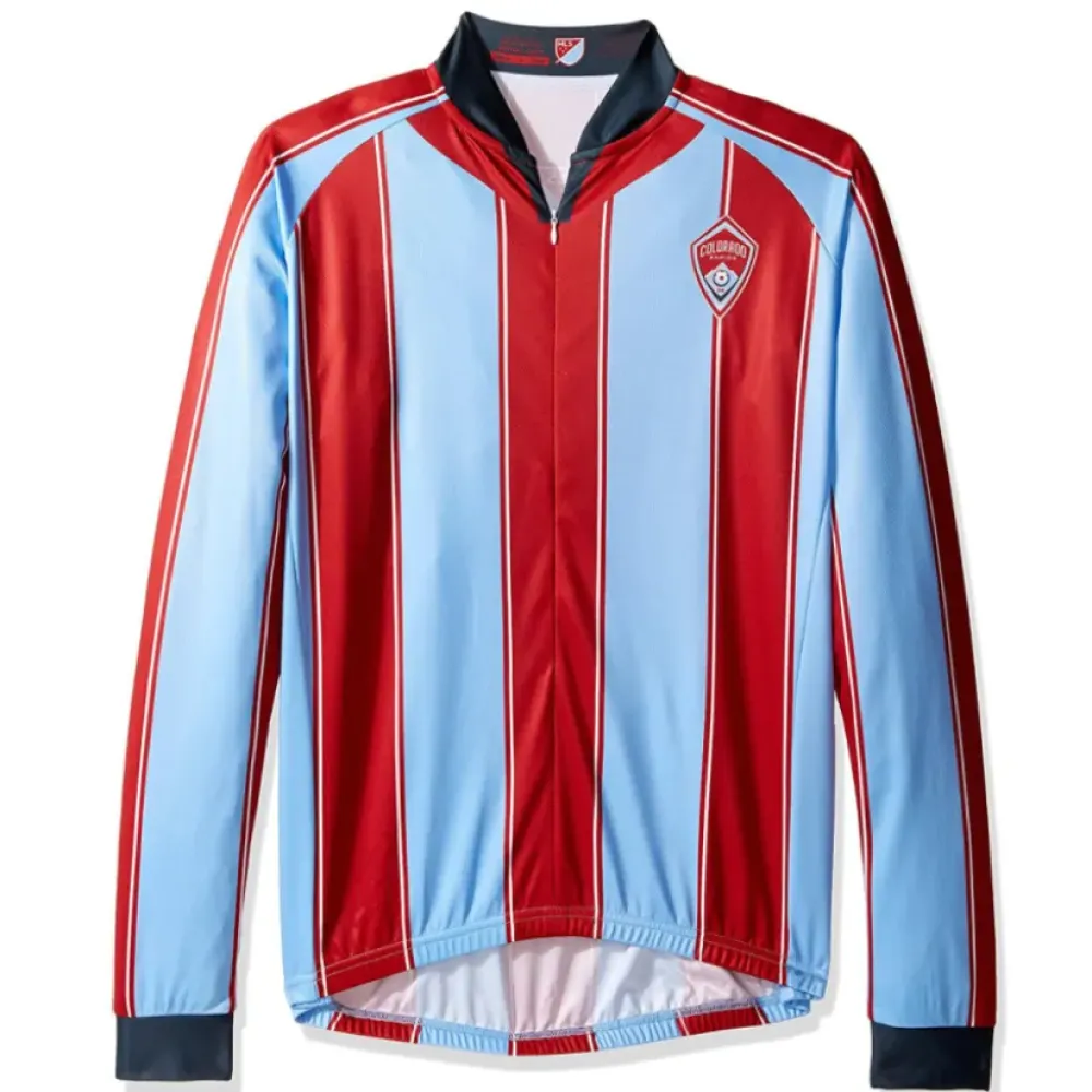 MLS Colorado Rapids Long Sleeve Cycling Jerseys
