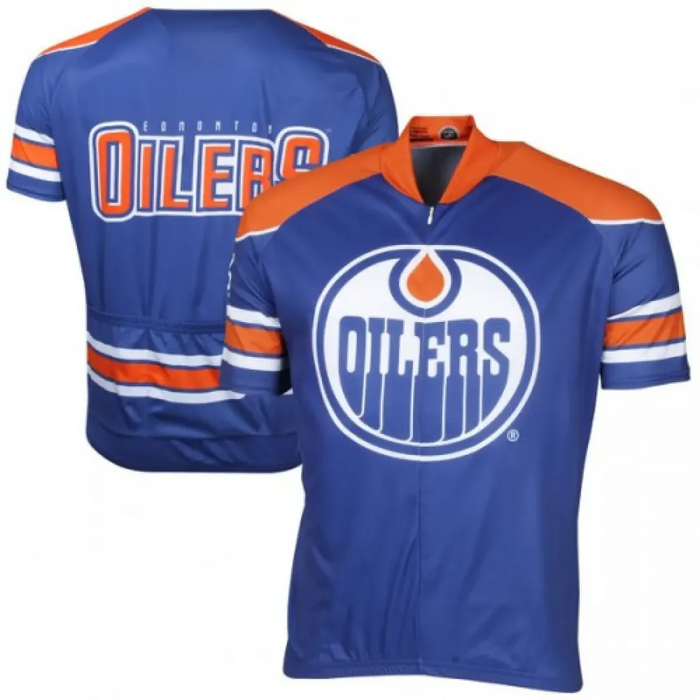 NHL Edmonton Oilers Bicycle Cycling Jerseys