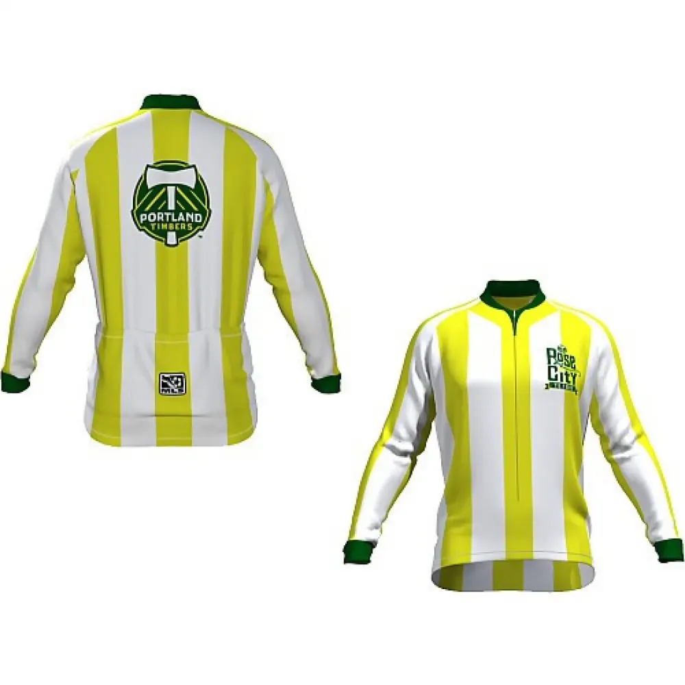MLS Portland Timbers Long Sleeve Cycling Jerseys