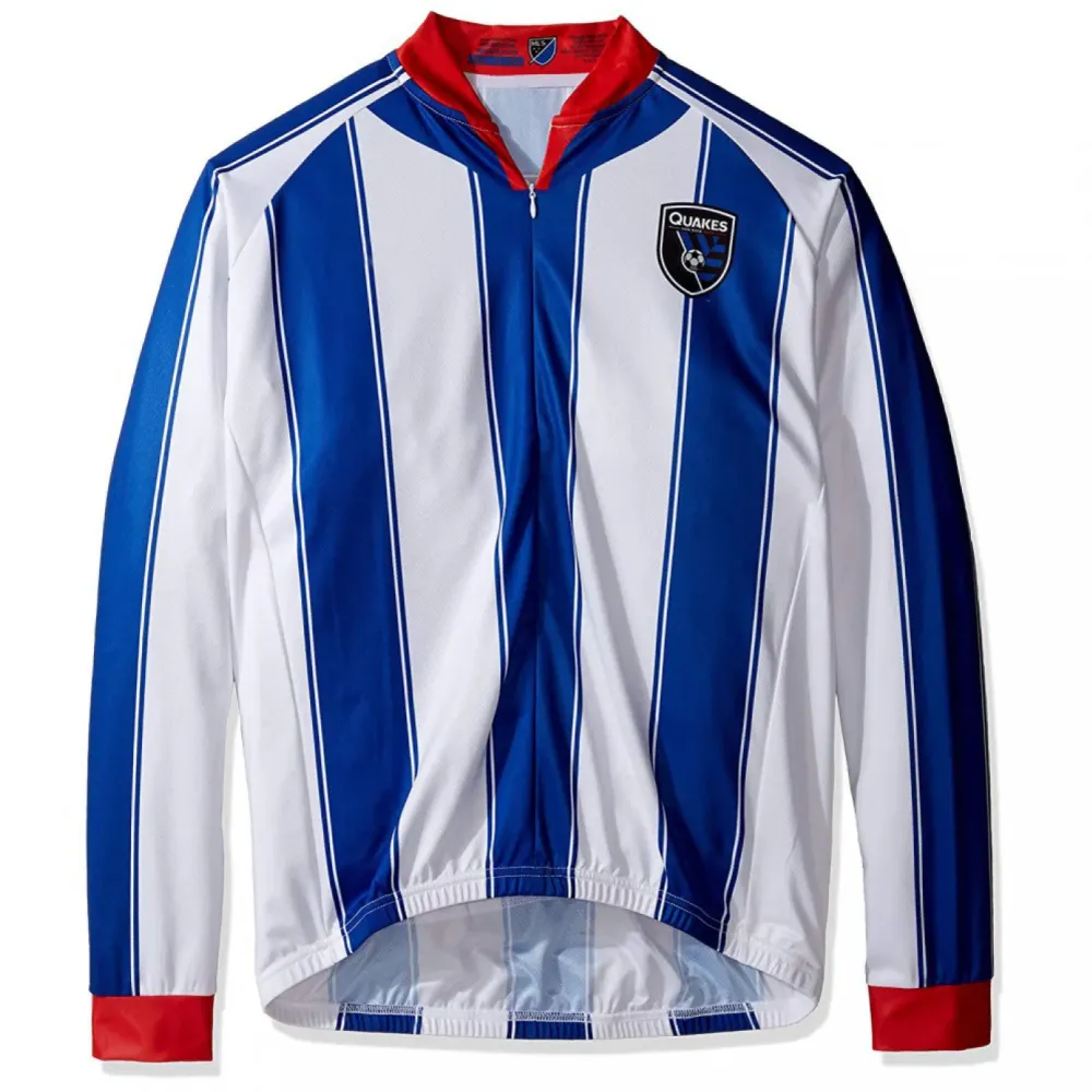 MLS San Jose Earthquakes Long Sleeve Cycling Jerseys