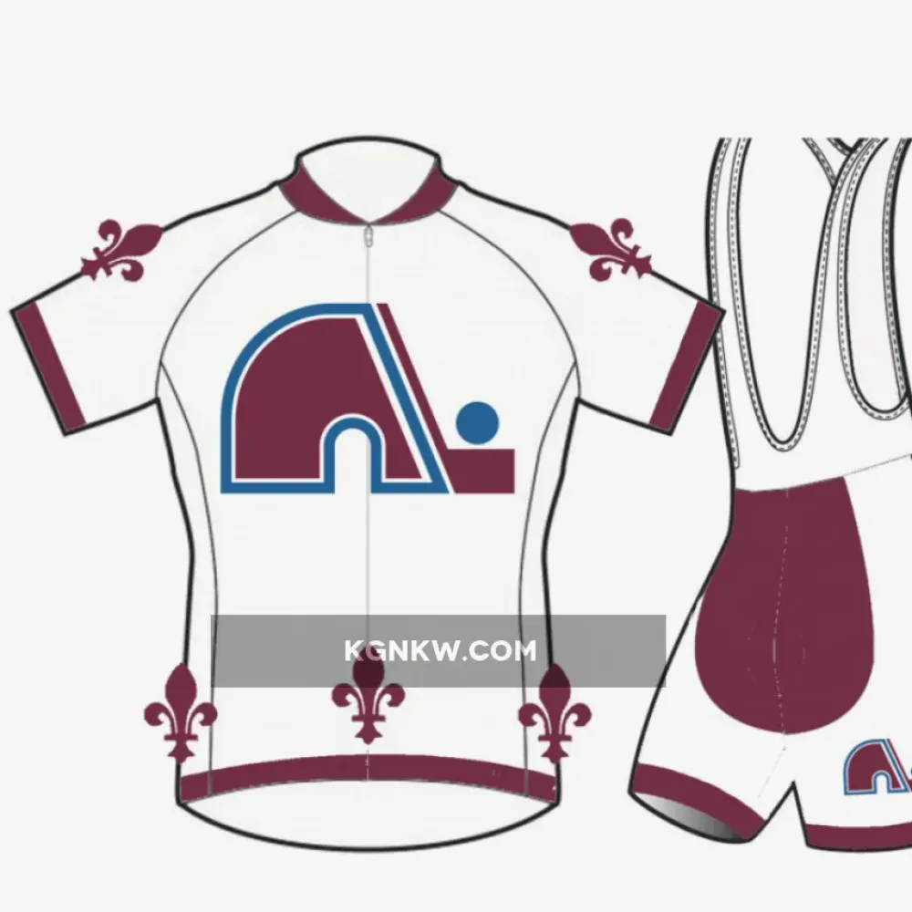 NHL Colorado Avalanche Cycling Jerseys Bib Shorts