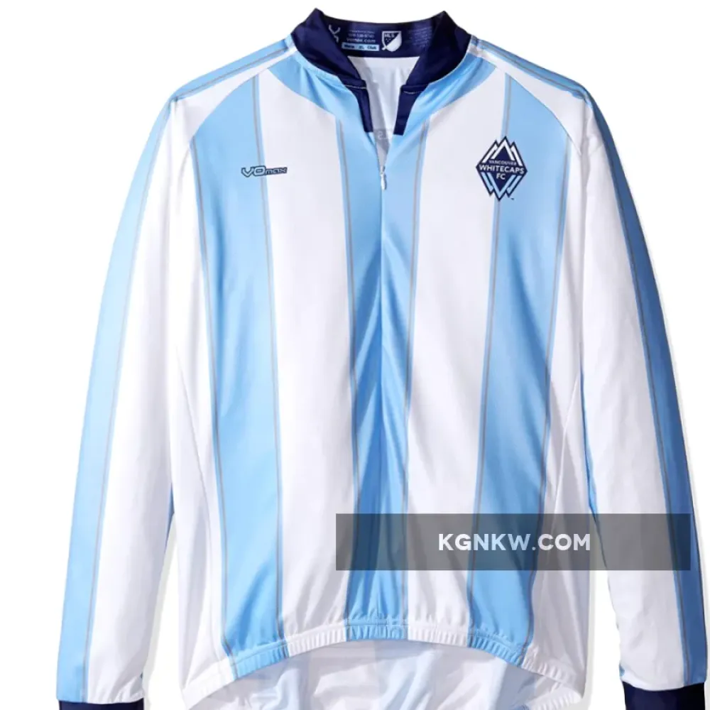 MLS Vancouver Whitecaps FC Long Sleeve Cycling Jerseys