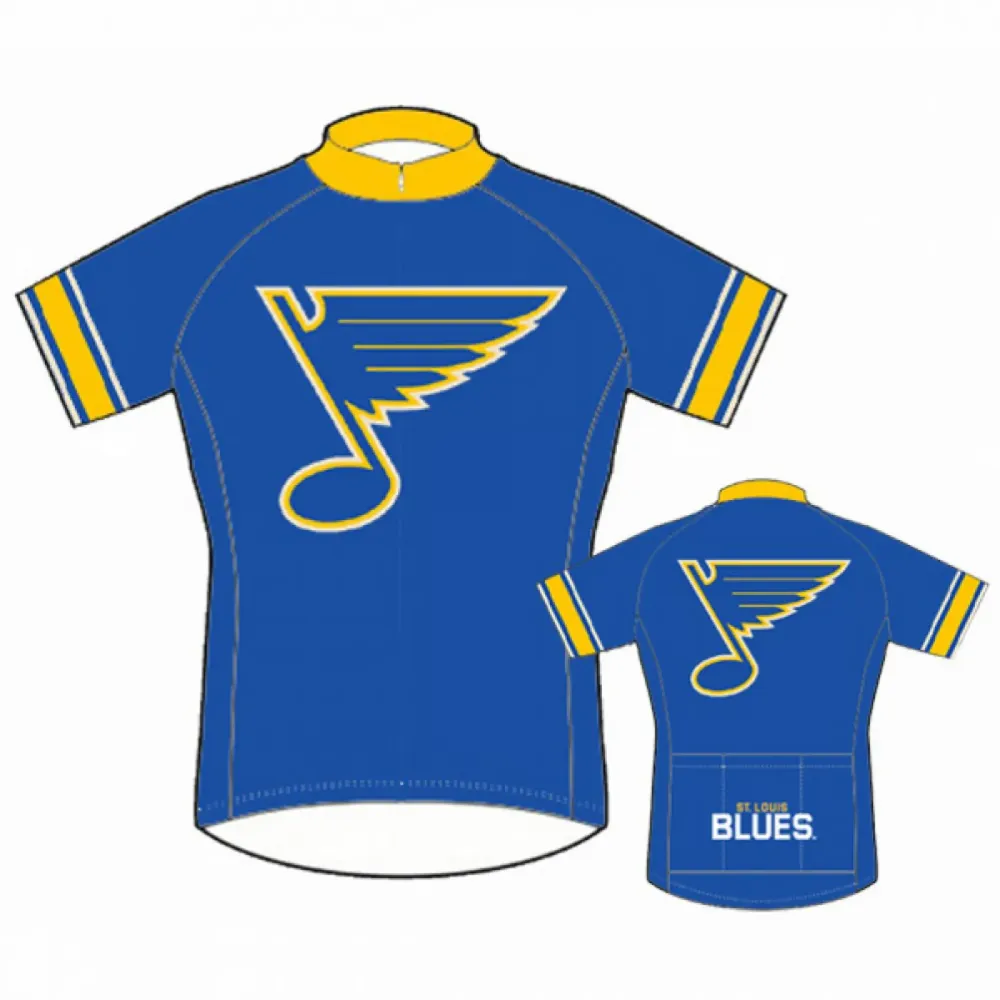 NHL St. Louis Blues Cycling Jerseys 2019 New Logo