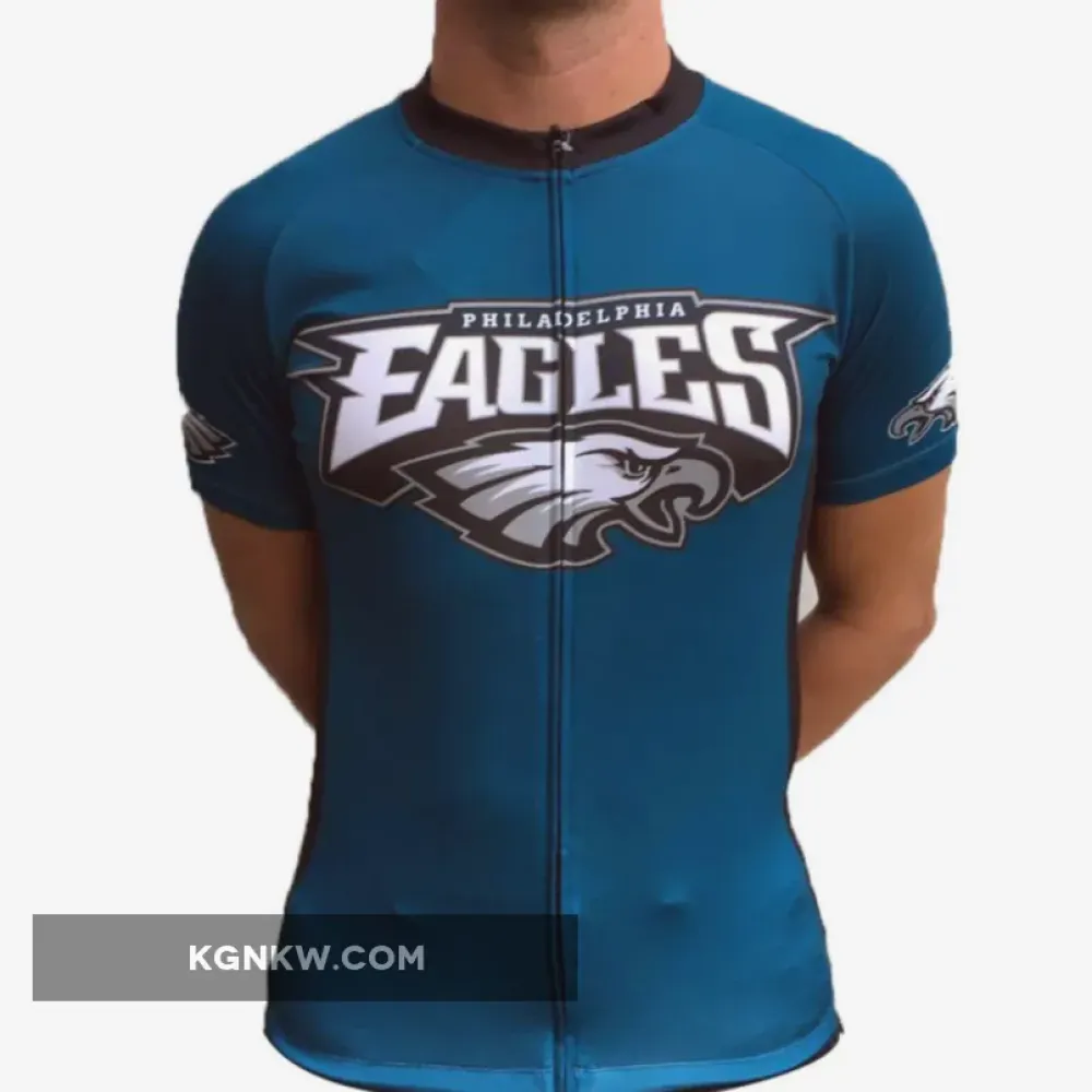 NFL Philadelphia Eagles Short Sleeve Cycling Jersey