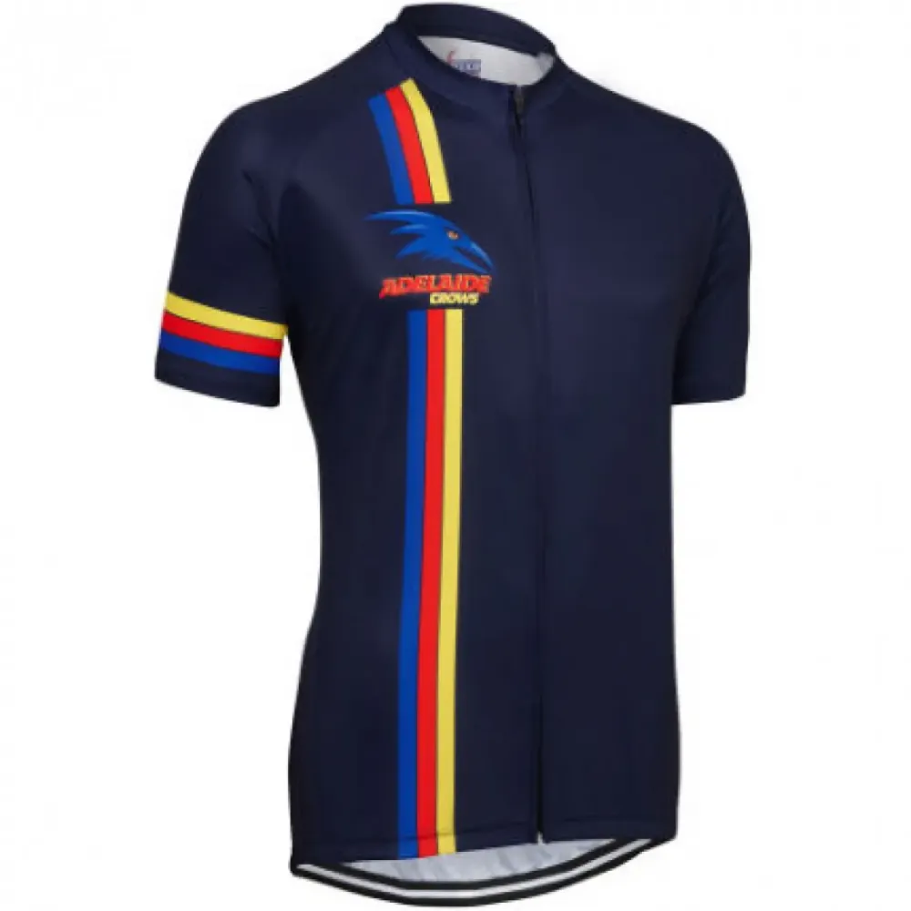 AFL Adelaide Crows Mountain and road bike Short Sleeve Cycling Jerseys