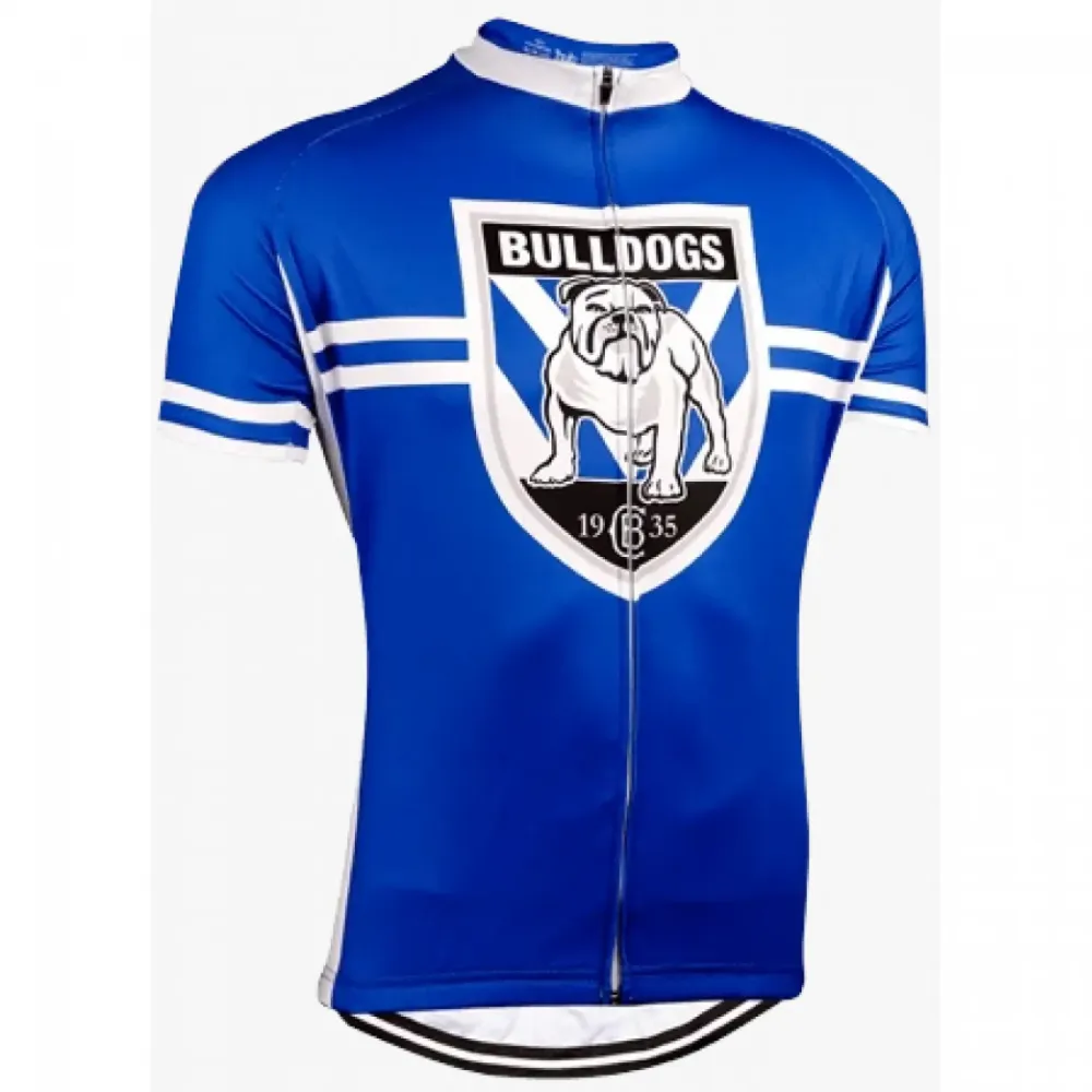 NRL Canterbury-Bankstown Bulldogs Short Sleeve Cycling Jerseys