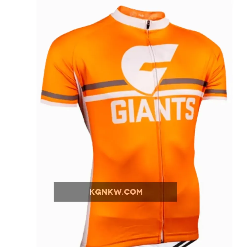 AFL Greater Western Sydney Giants Short Sleeve Cycling Jerseys