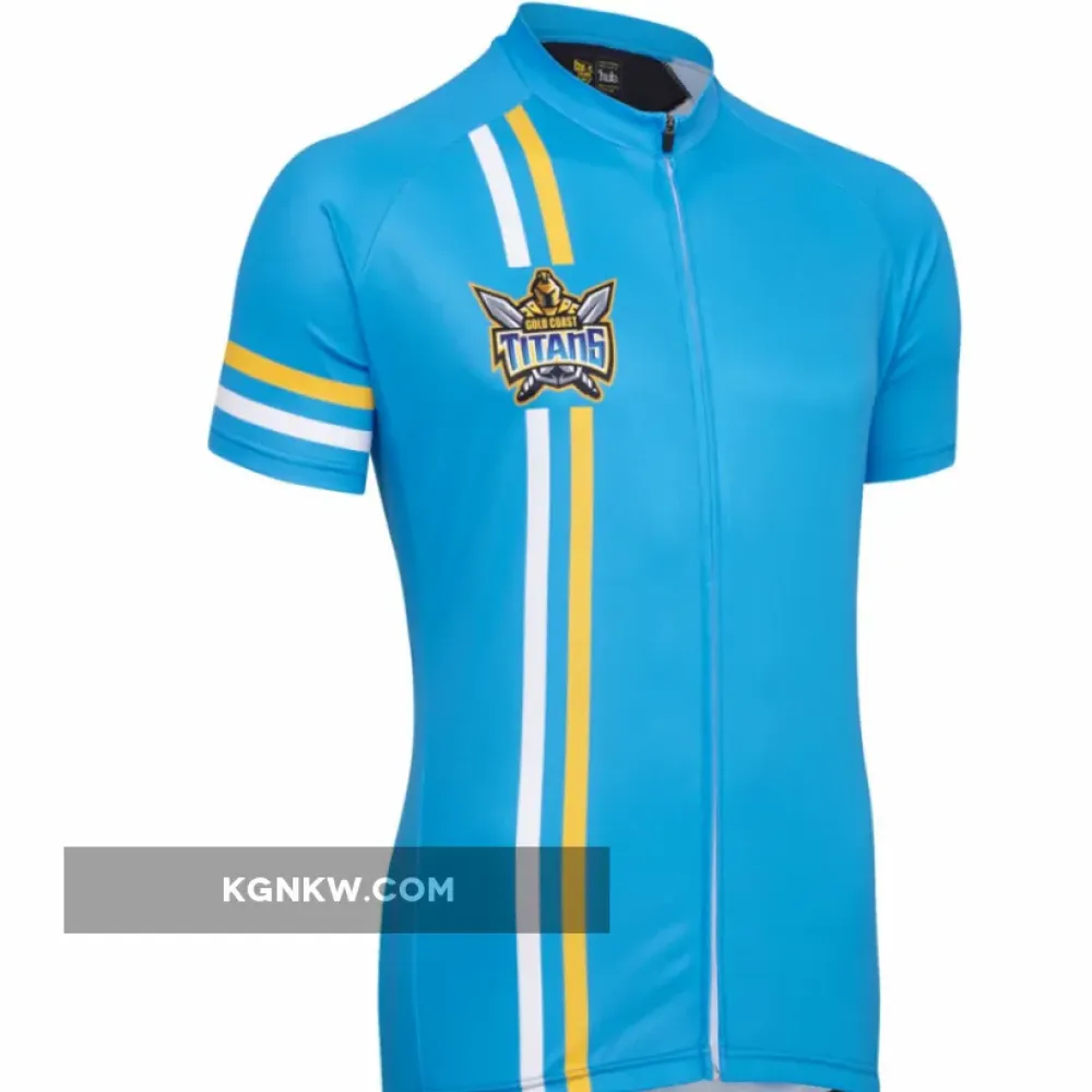 NRL Gold Coast Titans Short Sleeve Cycling Jerseys