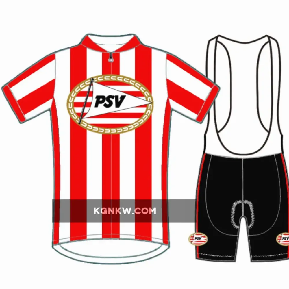 PSV Eindhoven Short Sleeve Cycling Jerseys and (bib) shorts