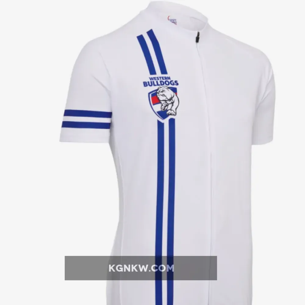 AFL Western Bulldogs Mountain and road bike Short Sleeve Cycling Jerseys