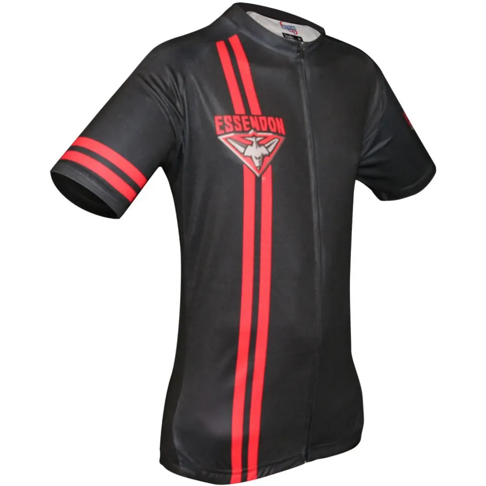 AFL Essendon Bombers Mountain and road bike Short Sleeve Cycling Jerseys