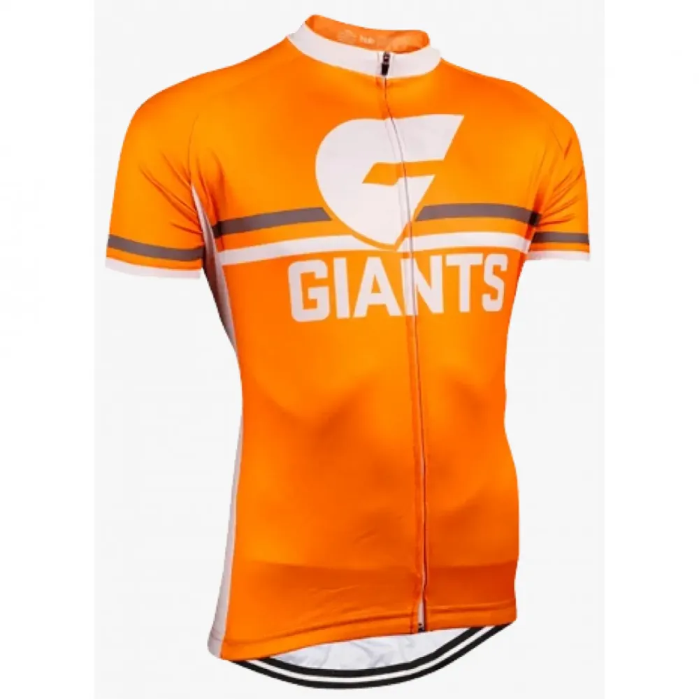 AFL Greater Western Sydney Giants Short Sleeve Cycling Jerseys