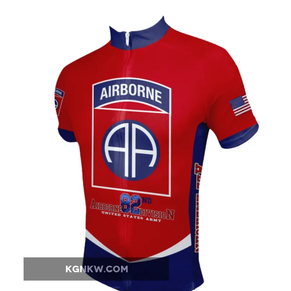 US Army Unit 82nd Airborne Division Cycling Jerseys