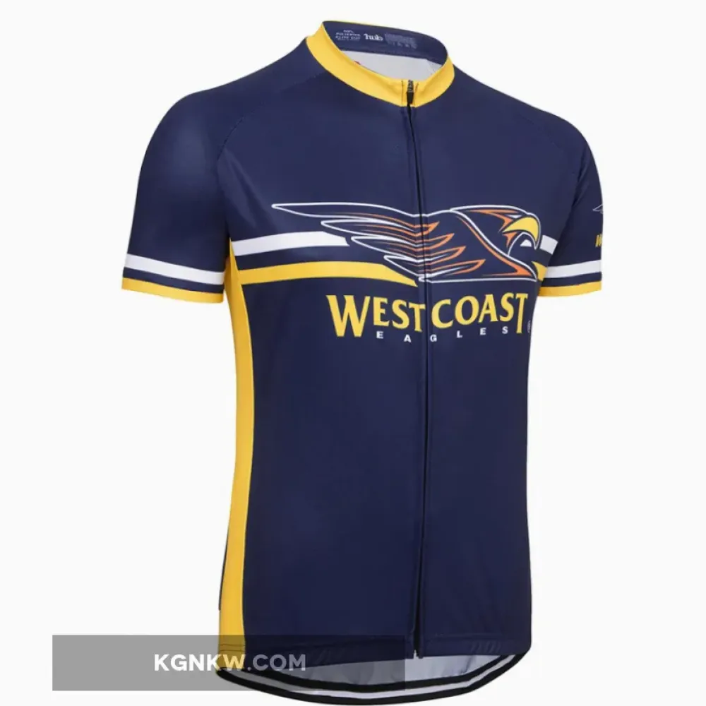 AFL West Coast Eagles Cycle Apparel Short Sleeve Cycling Jerseys