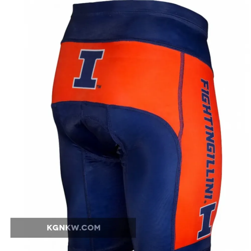 Illinois Cycling Shorts College