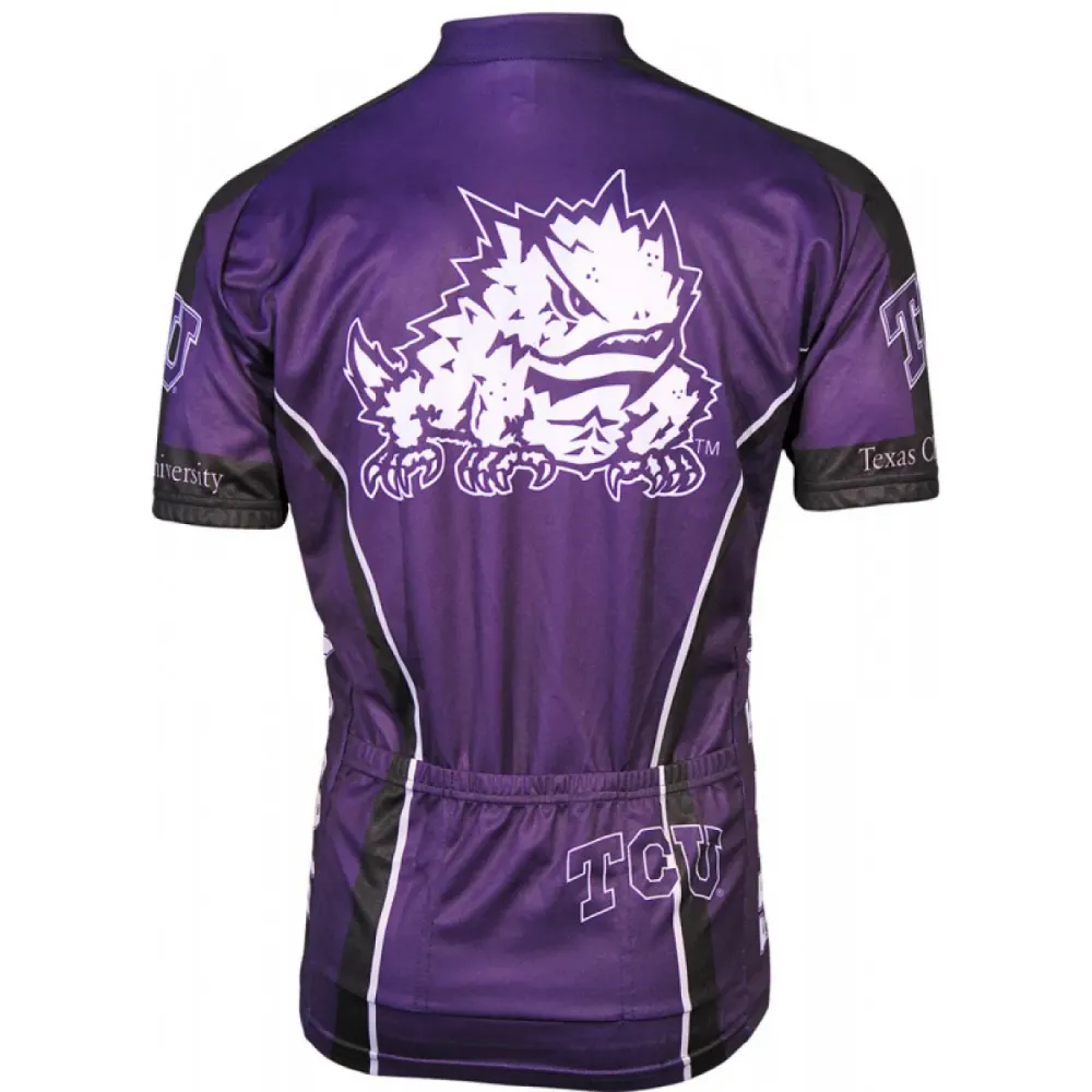 NCAA Texas Christian University TCU Horned Frogs Cycling Jerseys