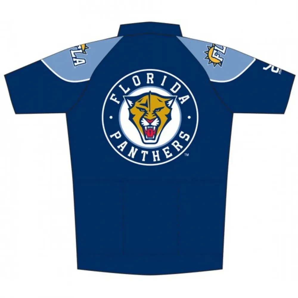 NHL Florida Panthers Cycling Jerseys Bib Shorts Arm Warmers