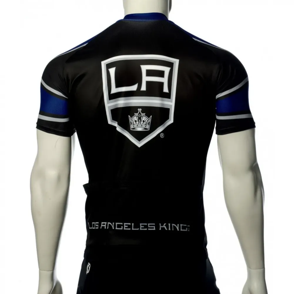 NHL Los Angeles Kings Cycling Jersey Bib Shorts Arm Warmers