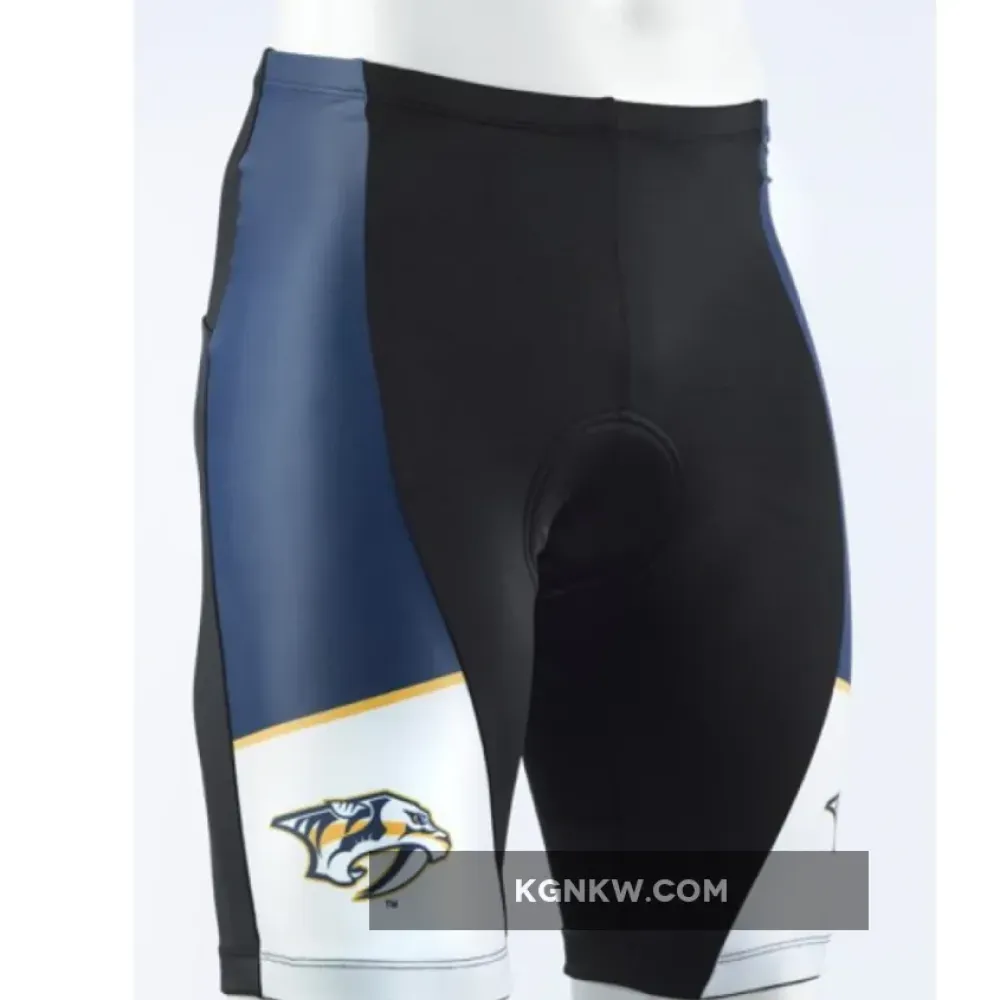 NHL Nashville Predators Cycling Jerseys Bib Shorts Arm Warmers