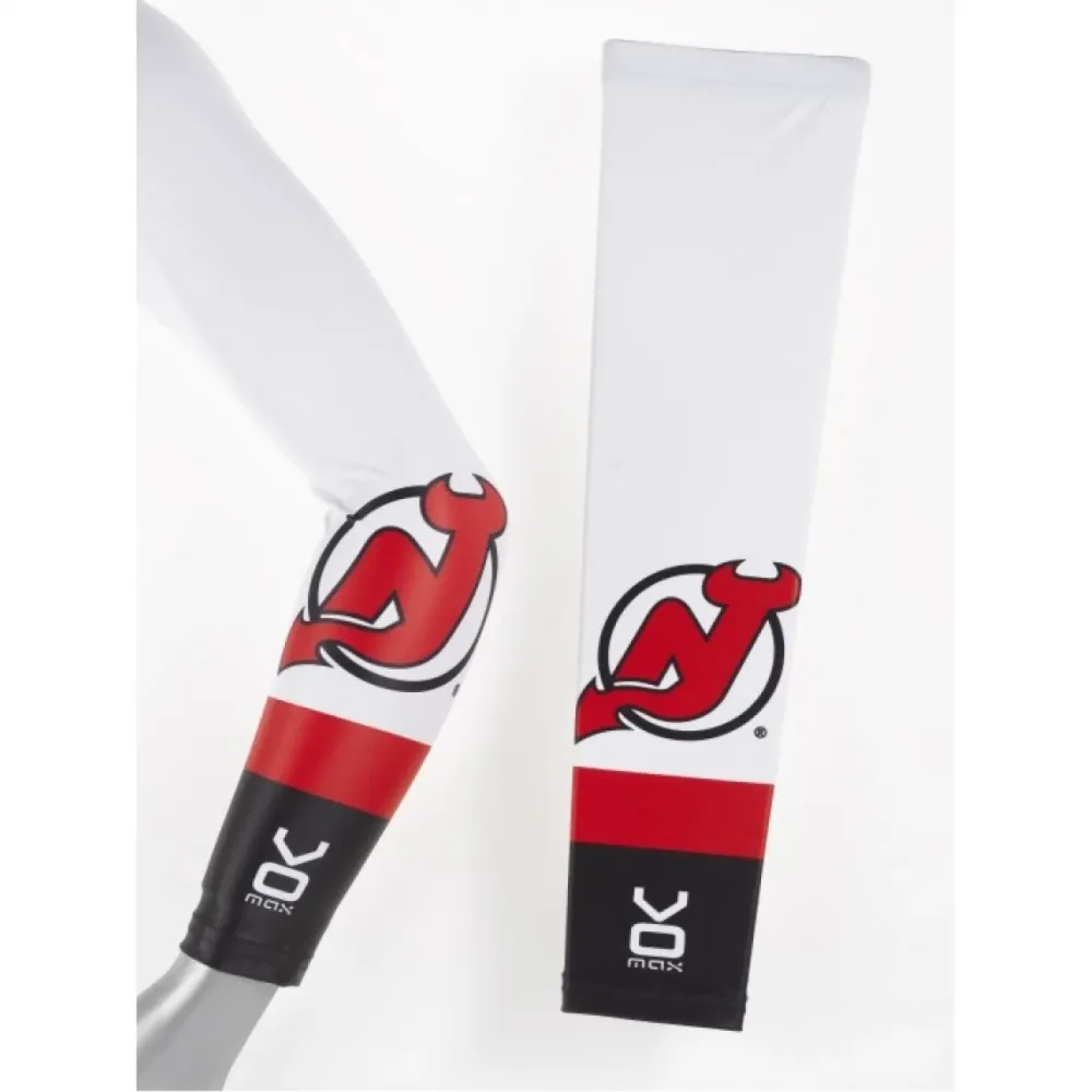 NHL New Jersey Devils Cycling Jerseys Bib Shorts Arm Warmers