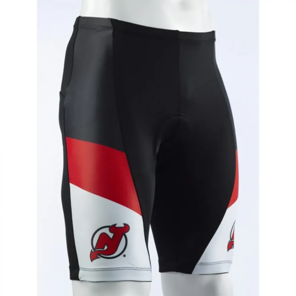 NHL New Jersey Devils Cycling Jerseys Bib Shorts Arm Warmers
