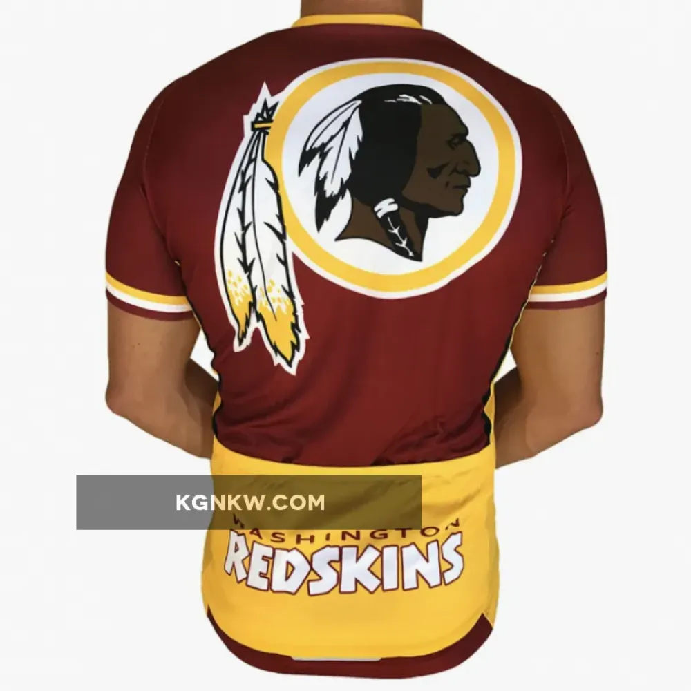 NFL Washington Redskins Short Sleeve Cycling Jersey