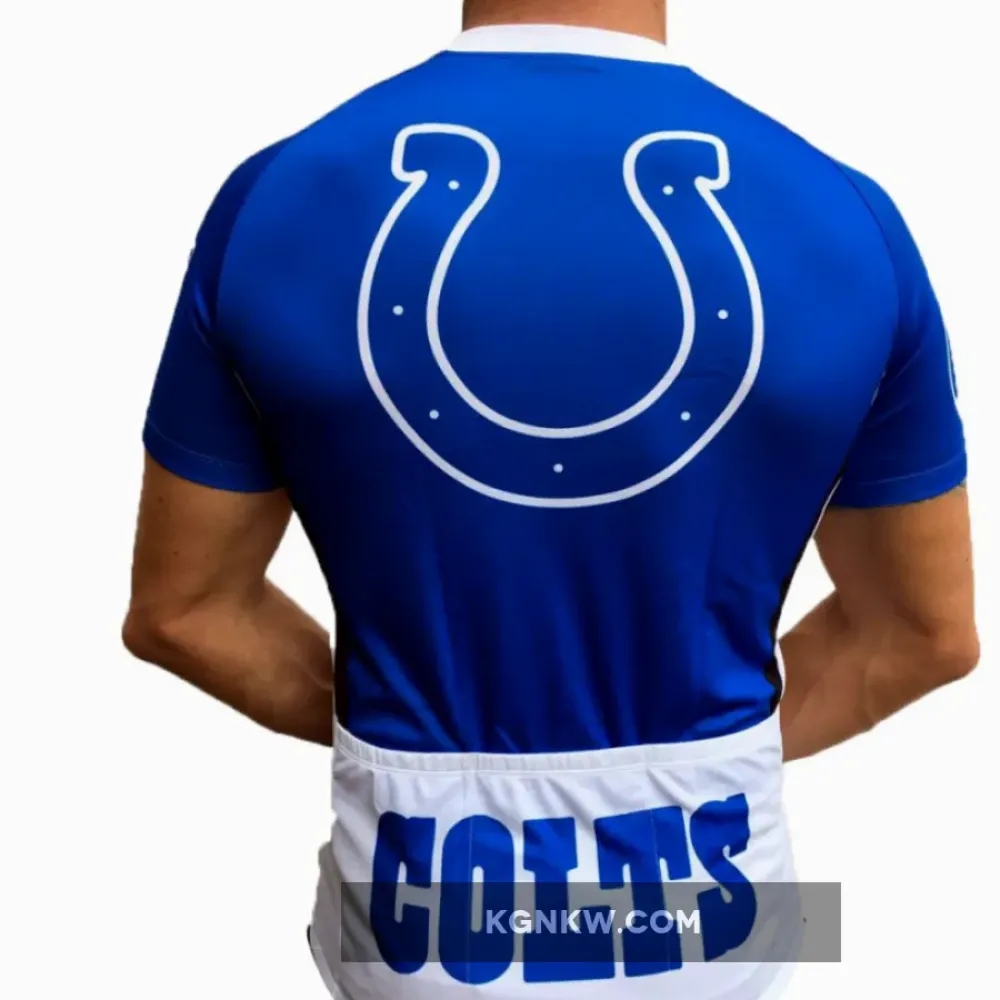 NFL Indianapolis Colts Short Sleeve Cycling Jersey