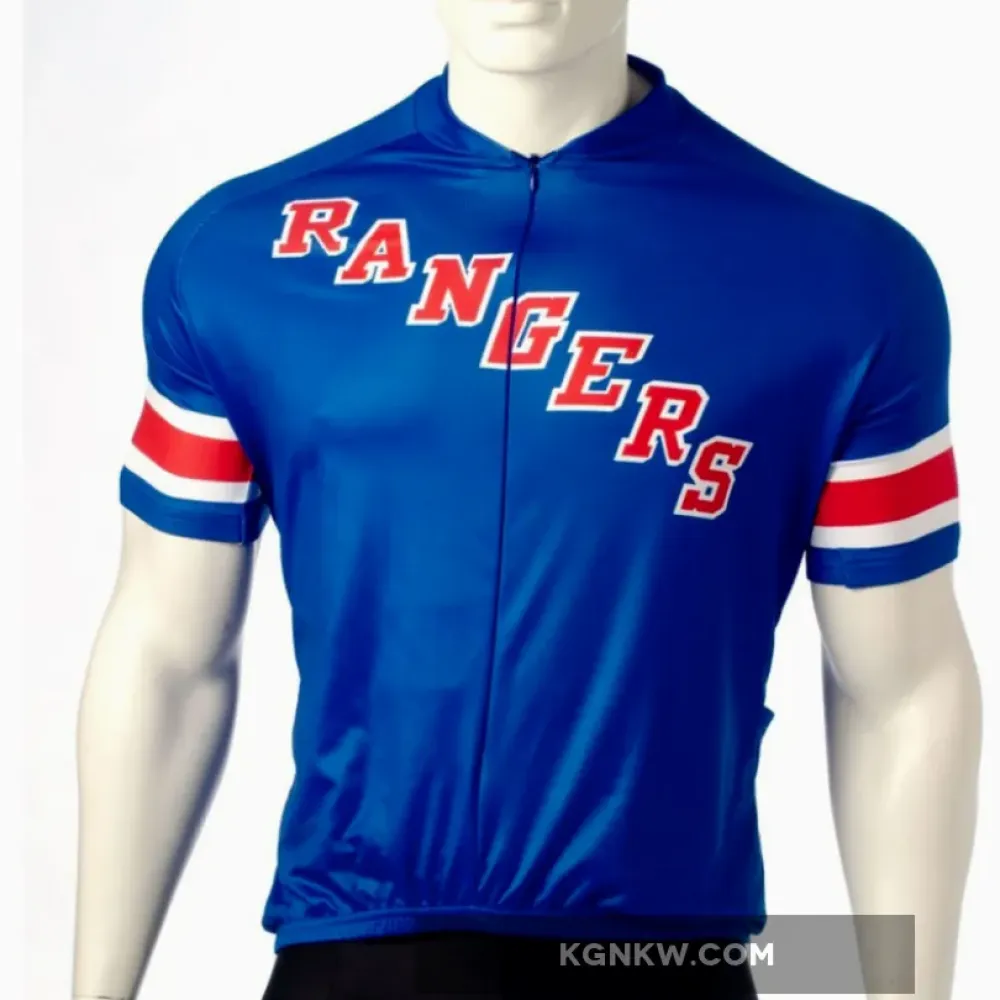 NHL New York Rangers Cycling Jerseys Bib Shorts Arm Warmers