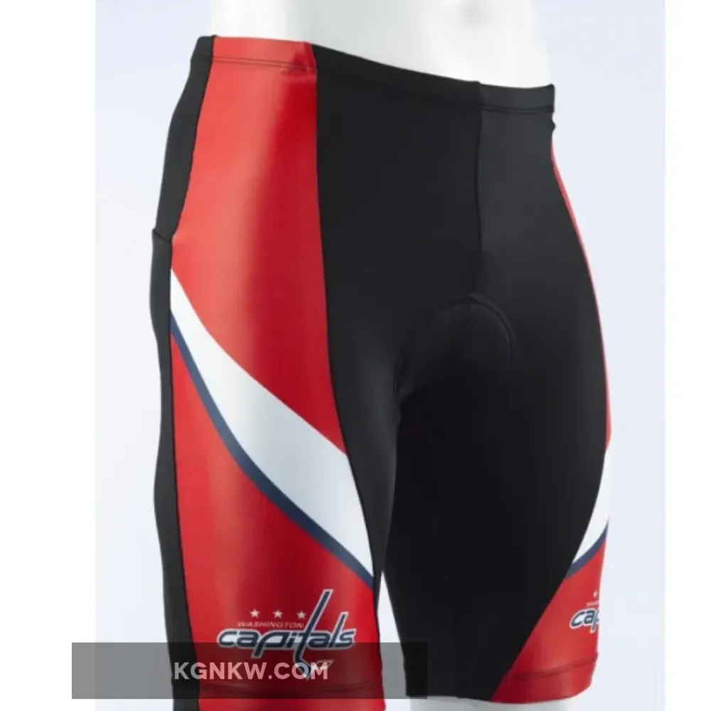 NHL Washington Capitals Cycling Jerseys Bib Shorts Arm Warmers