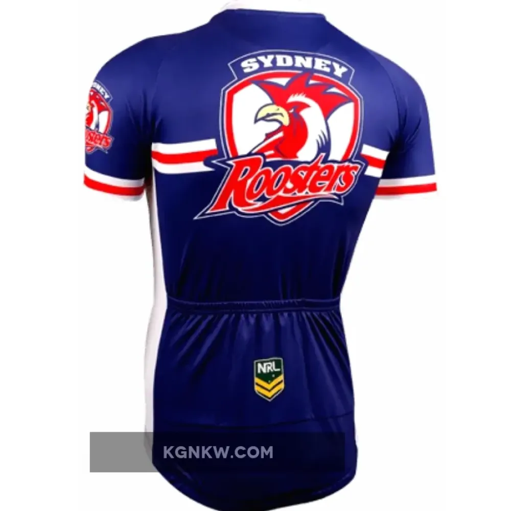 NRL Sydney Roosters Short Sleeve Cycling Jerseys