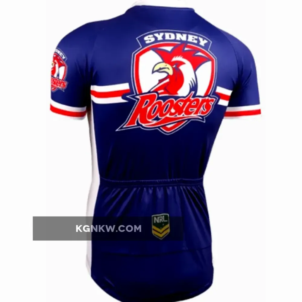 NRL Sydney Roosters Short Sleeve Cycling Jerseys